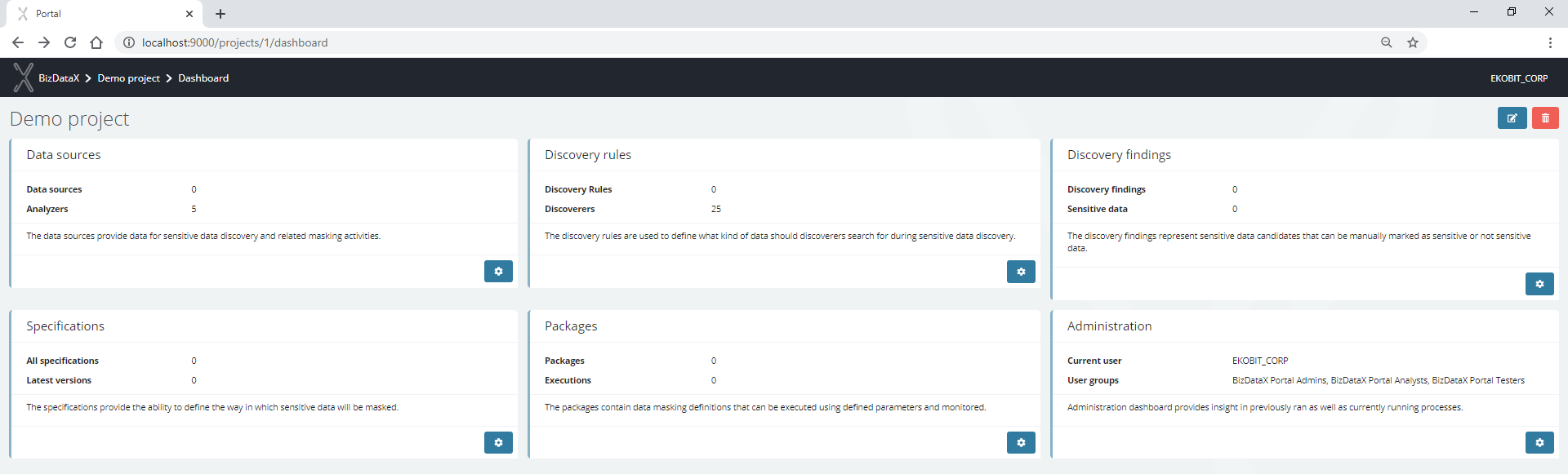 Manage data sources