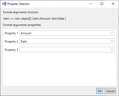 Property selector