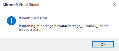 Package successfully published