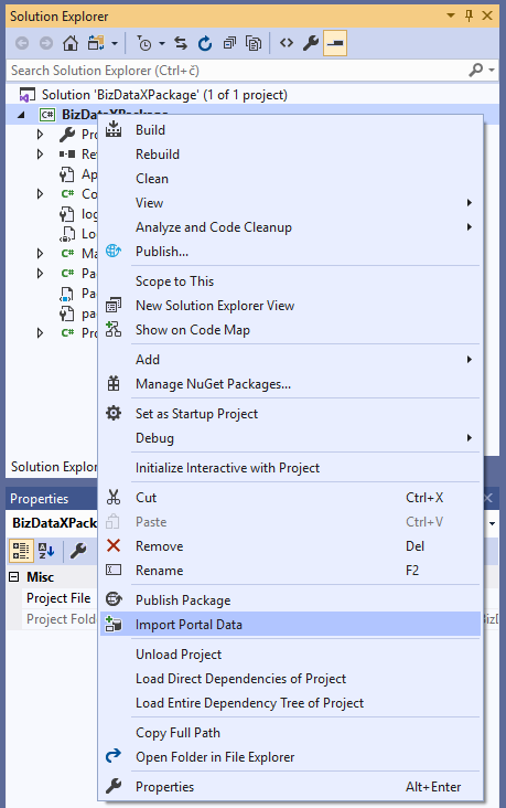 Import Portal Data